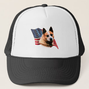 Australische Vieh-Hundeflagge Truckerkappe