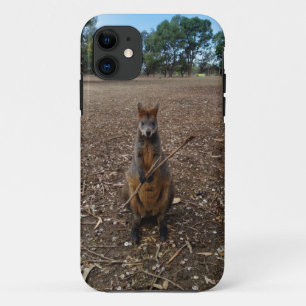 Australische Wallaby, die seinen Stock genossen, Case-Mate iPhone Hülle