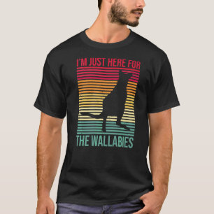 Australische Wallaby für einen wahnsinnigen Kangar T-Shirt