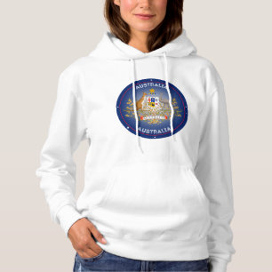 Australische Wappen-Circle-Form Hoodie