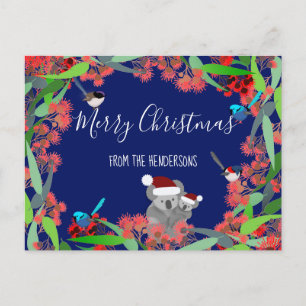 Australische Weihnachten Postkarte