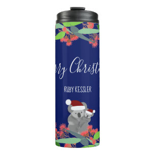 Australische Weihnachten Thermosbecher