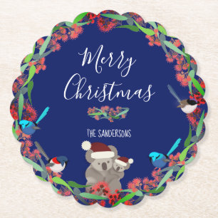 Australische Weihnachten Untersetzer