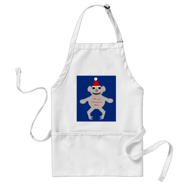 Australische Weihnachts-Koala-Bären Kochen Schürze (Vorne)