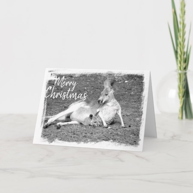 Australische Weihnachtsgrußkarte Karte (Vorderseite)