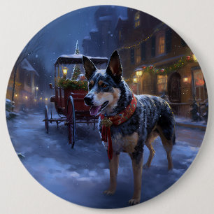 Australische Weihnachtszeit Button