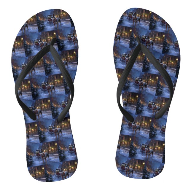 Australische Weihnachtszeit Flip Flops (Fußbett)