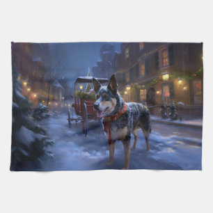 Australische Weihnachtszeit Geschirrtuch