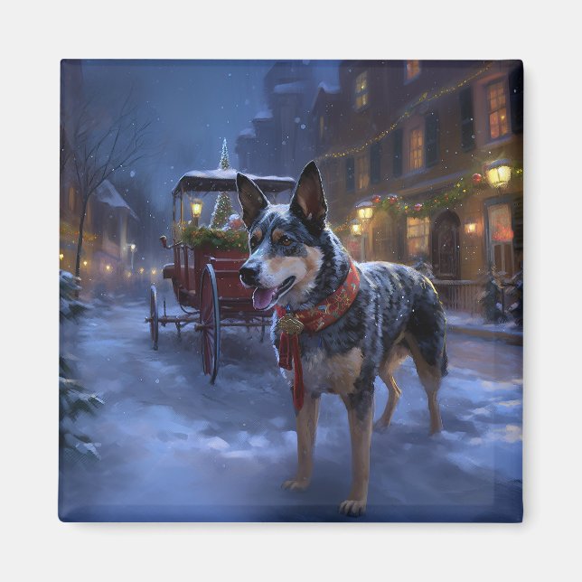 Australische Weihnachtszeit Magnet (Vorne)