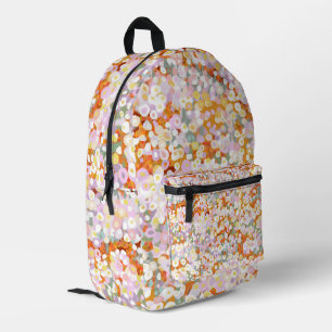 Australische Wildblumen Bedruckter Rucksack