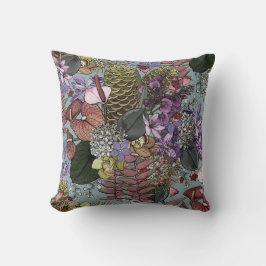 Australische Wildblumen Vintag Tropical Summer Kissen