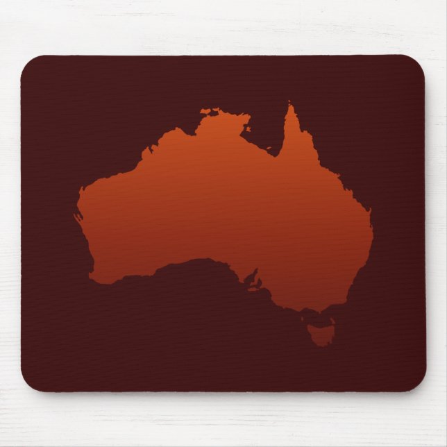 Australische Wüstenform Mousepad (Vorne)