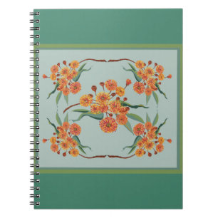 australische Zahnfleischblüten Notizblock