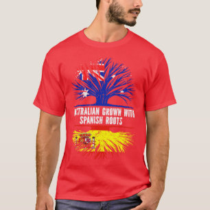 Australischer Anbau mit spanischer Roots-Australie T-Shirt