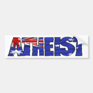 AUSTRALISCHER ATHEIST! AUTOAUFKLEBER