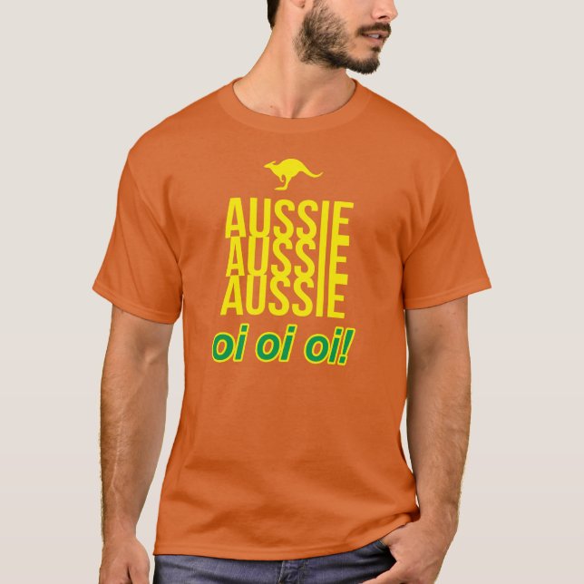 AUSTRALISCHER AUSTRALISCHER AUSTRALIER OI OI OI T-Shirt (Vorderseite)