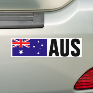 australischer Autoaufkleber mit Ländercode