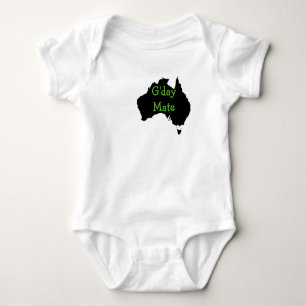 Australischer Baby-Spielanzug G'Day Kamerad Baby Strampler