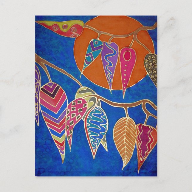 Australischer Baum Postkarte (Vorderseite)