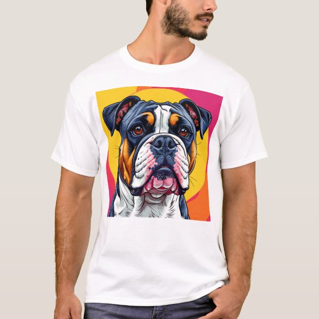 Australischer Bulldog T-Shirt (Vorderseite)
