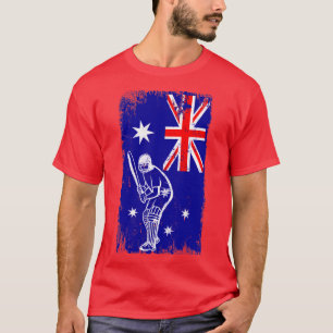 Australischer Cricket Player T-Shirt