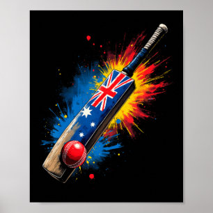 Australischer Cricket T  Poster