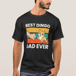 Australischer Dingo Dog Papa Bester Dingo Vater je T-Shirt