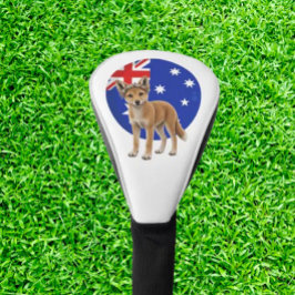 Australischer Dingo Golf Headcover