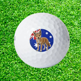 Australischer Dingo Golfball