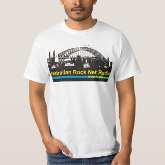 Australischer Felsen-Netz-Radio-Weiß-T - Shirt