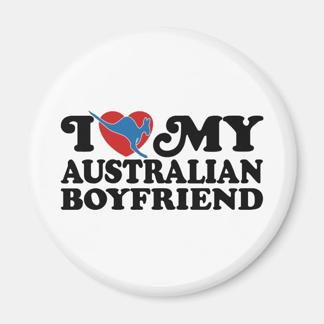 Australischer Freund Magnet (Vorne)
