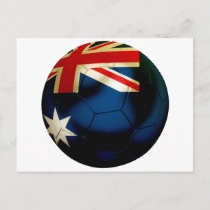 Australischer Fußball Postkarte