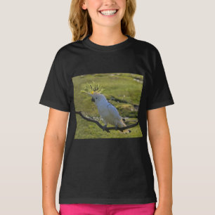 Australischer gelber SchwefelCockatoo mit Haube T-Shirt