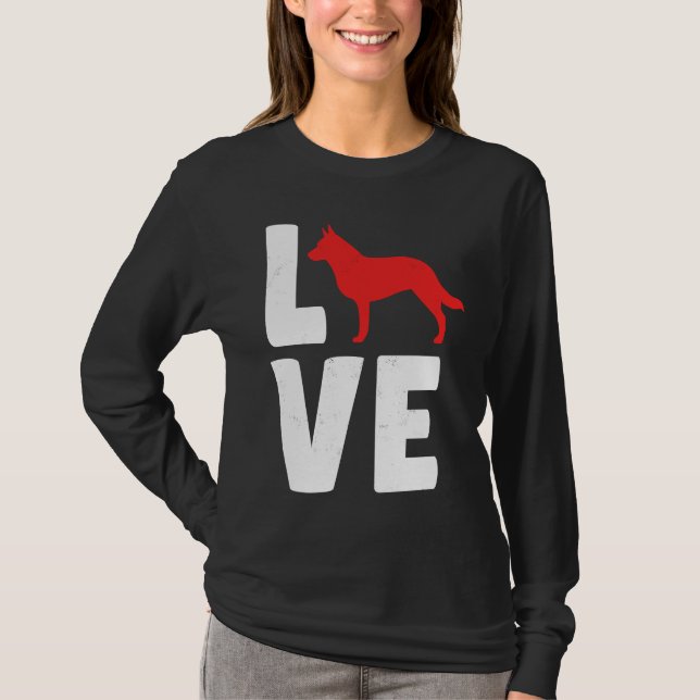 Australischer Harden Hund T-Shirt (Vorderseite)