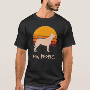 Australischer Heeler Rinderhund Retro 31 T-Shirt