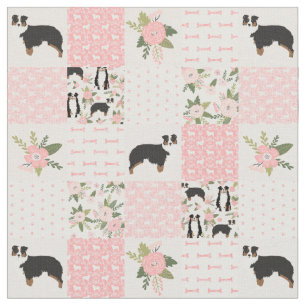 Australischer Hirte-Patchwork-Büffel kariert Stoff