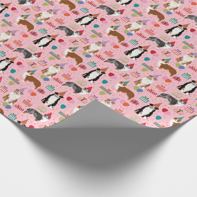 Australischer Hirtengeschenk Geschenkpapier (Ecke)