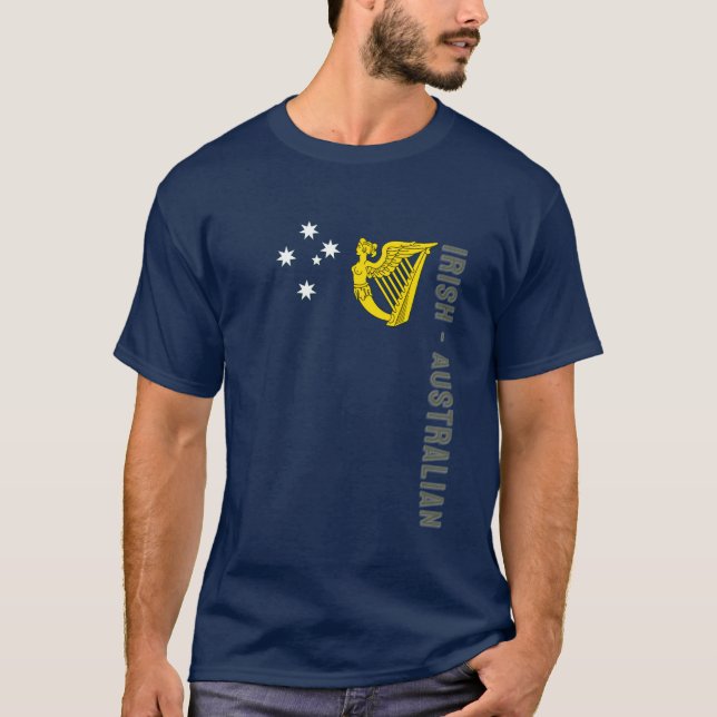 Australischer Iren mit persönlicher Note T-Shirt (Vorderseite)