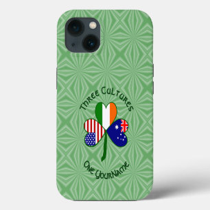 Australischer Irischer Amerikanischer Shamrock Per iPhone 13 Hülle