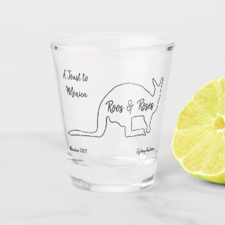 Australischer Junggesellinnenabschied Kangaroo-Sho Schnapsglas