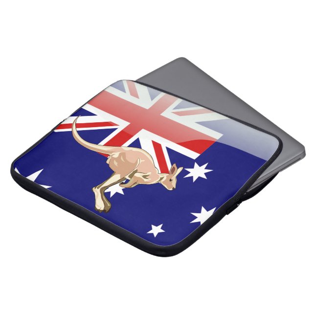 Australischer Känguru Laptopschutzhülle (Vorne Oben)