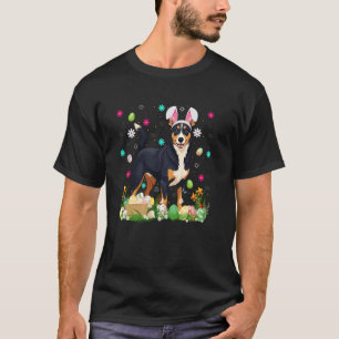 Australischer Kelpie-Hund Ostereier-Suche Hasen-Oh T-Shirt