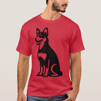 Australischer Kelpie-Hund T-Shirt
