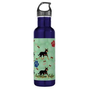 Australischer Kelpie Trinkflasche