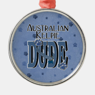 Australischer Kelpie TYP Ornament Aus Metall