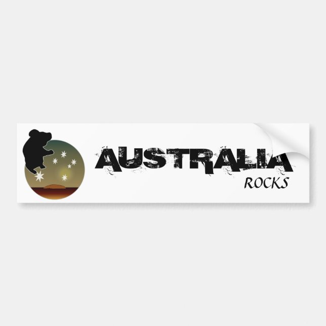 Australischer Koala-Ikonen-Autoaufkleber Autoaufkleber (Vorne)