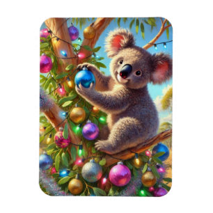 Australischer Koala Weihnachten Magnet