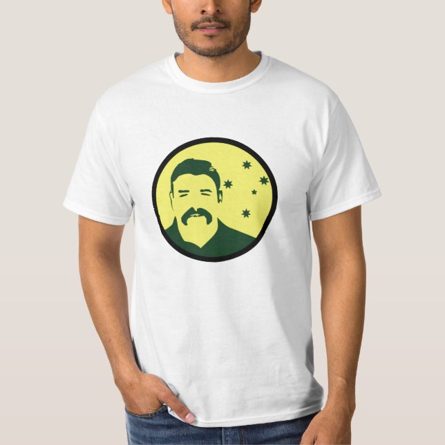Australischer Kricketspieler T-Shirt (Vorderseite)