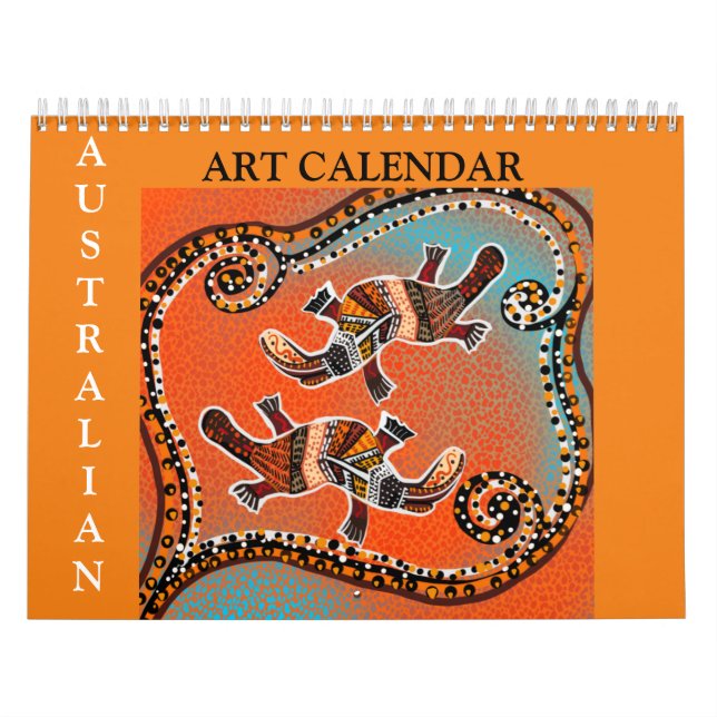 AUSTRALISCHER KUNSTKALENDER KALENDER (Titelbild)