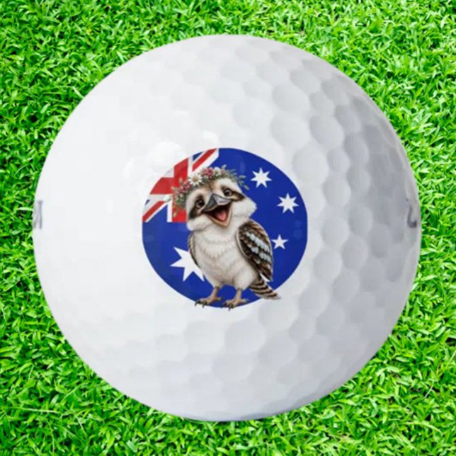 Australischer Lachender Kookaburra    Golfball (unmistakable kookaburra attitude that turns every round into a story.)